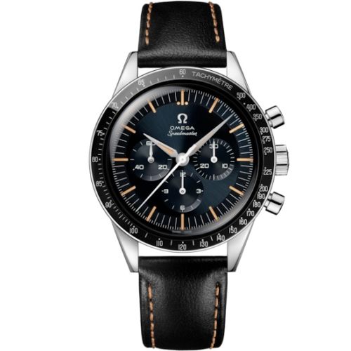 Omega Speedmaster First Omega in Space Master Chronometer Stainless Steel / Blue-Grey
